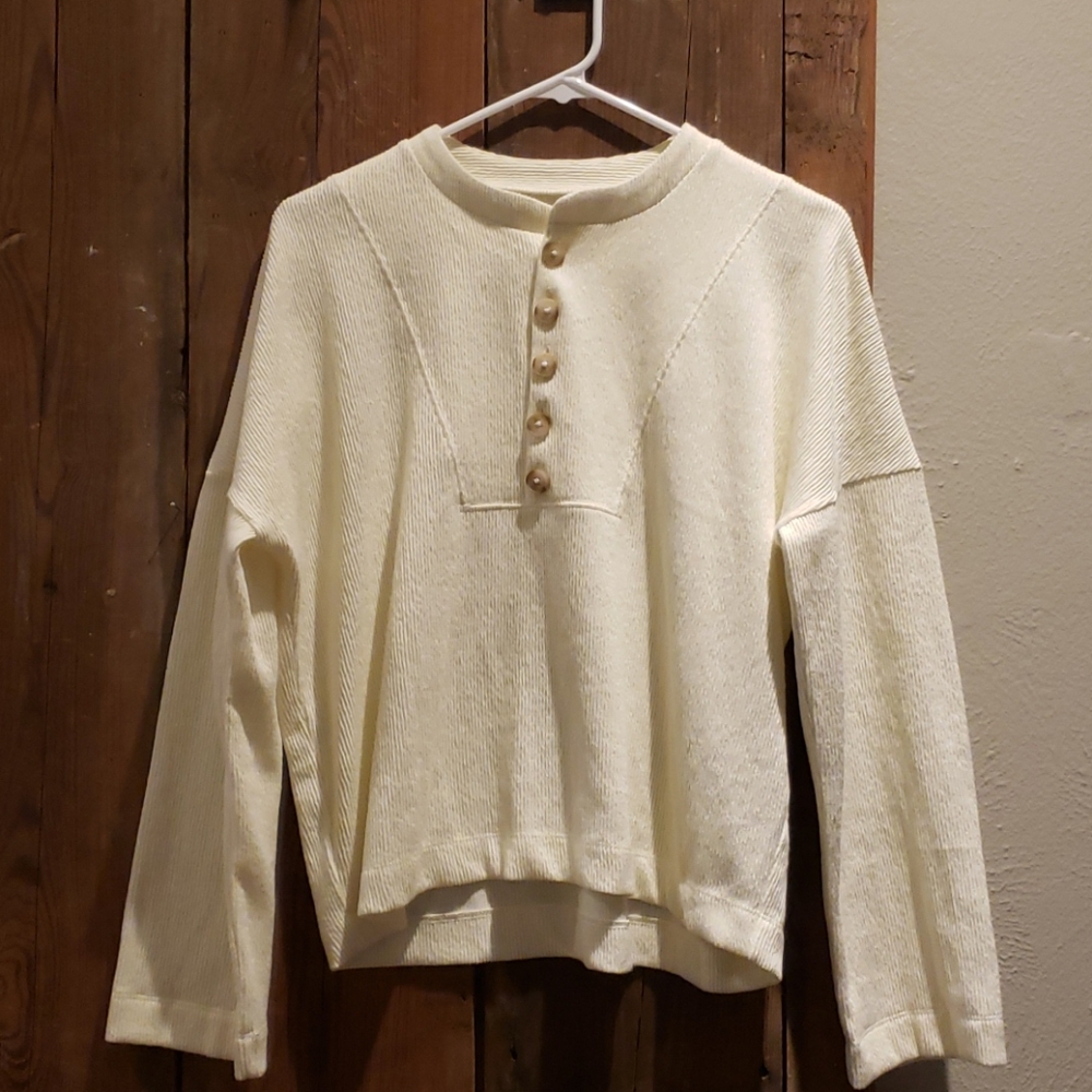 Madewell - Texture and Thread long sleeve top